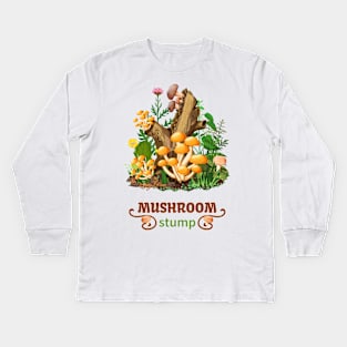 Mushroom Kids Long Sleeve T-Shirt